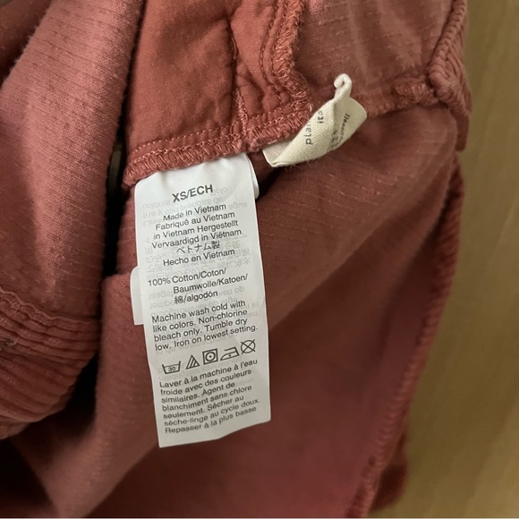 Madewell Sunday Corduroy Shirt Jacket Womens XS - Picture 7 of 8